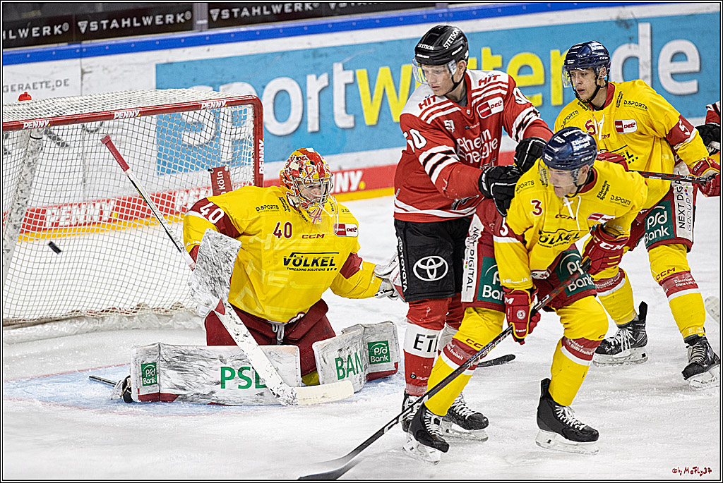 PENNY DEL;  Koelner Haie - Duesseldorfer EG; Koeln, 02.01.2023